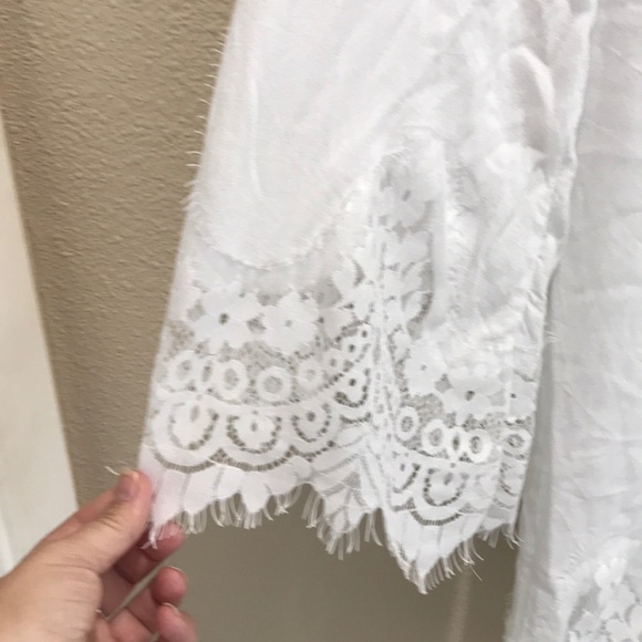 Forever 21 beach cover up sexy lacy vacation mode - Picture 4 of 5